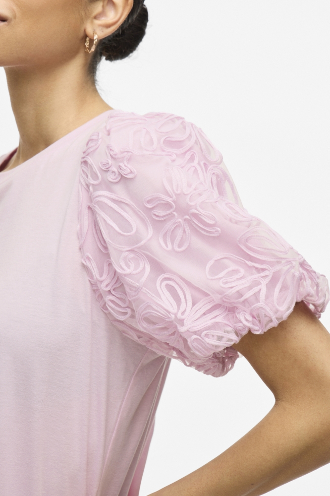 VISIMONIA O-NECK S/S TOP 14107505 WINSOME ORCHID